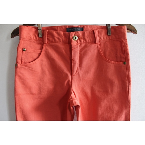 Waverly Grey Coral Flare Pants 2 26 Preowned - Picture 2 of 7